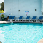 outdoor pool at Flagler Inn